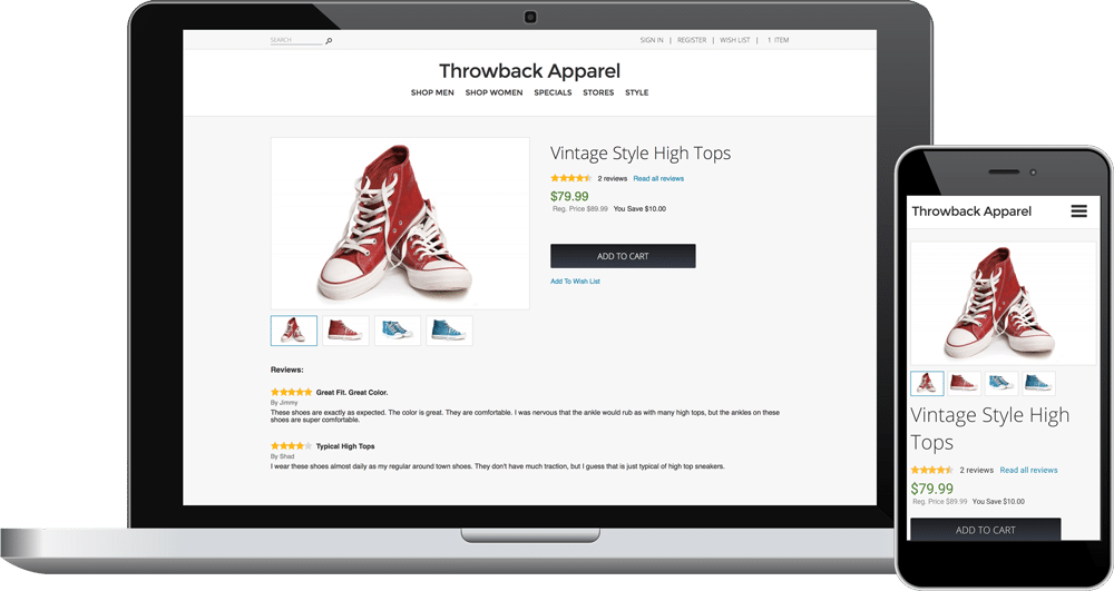 Shopsite Example